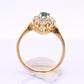 Antique 18K Yellow Gold Ring Art Deco/Edwardian Era Ring Size 5.25