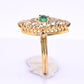 Antique 18K Yellow Gold Ring Art Deco/Edwardian Era Ring Size 5.25