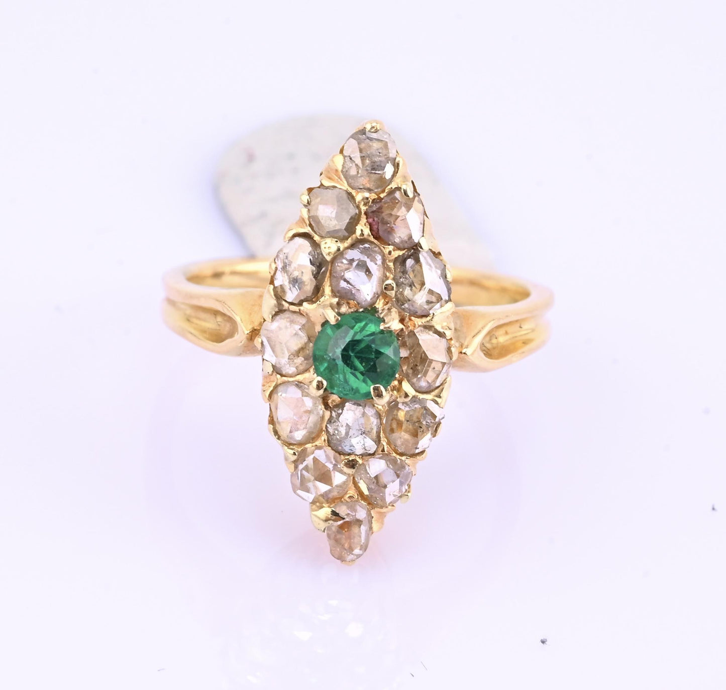 Antique 18K Yellow Gold Ring Art Deco/Edwardian Era Ring Size 5.25