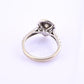 14K White Gold IGI Certified Pear Diamond Ring VS Center Diamond Ring Size 6.75