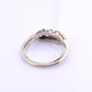 18K White Gold IGI Certified Diamond Ring 1.00 TCW VS Clarity Ring Size 7.75