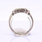 18K White Gold IGI Certified Diamond Ring 1.00 TCW VS Clarity Ring Size 7.75