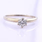 IGI Certified 14K White Gold Solitaire Diamond Ring – 0.45ct, Size 7.5