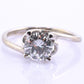 18K White Gold Solitaire Diamond Ring – 0.75 Carat, IGI Certified, Size 5