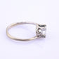 18K White Gold Solitaire Diamond Ring – 0.75 Carat, IGI Certified, Size 5