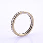 14K White Gold Diamond Eternity Band Ring 0.44 CTW Near Colorless Size 6