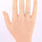 IGI Certified 14K Yellow & White Gold Ring Natural Diamonds Ring Size 4.5