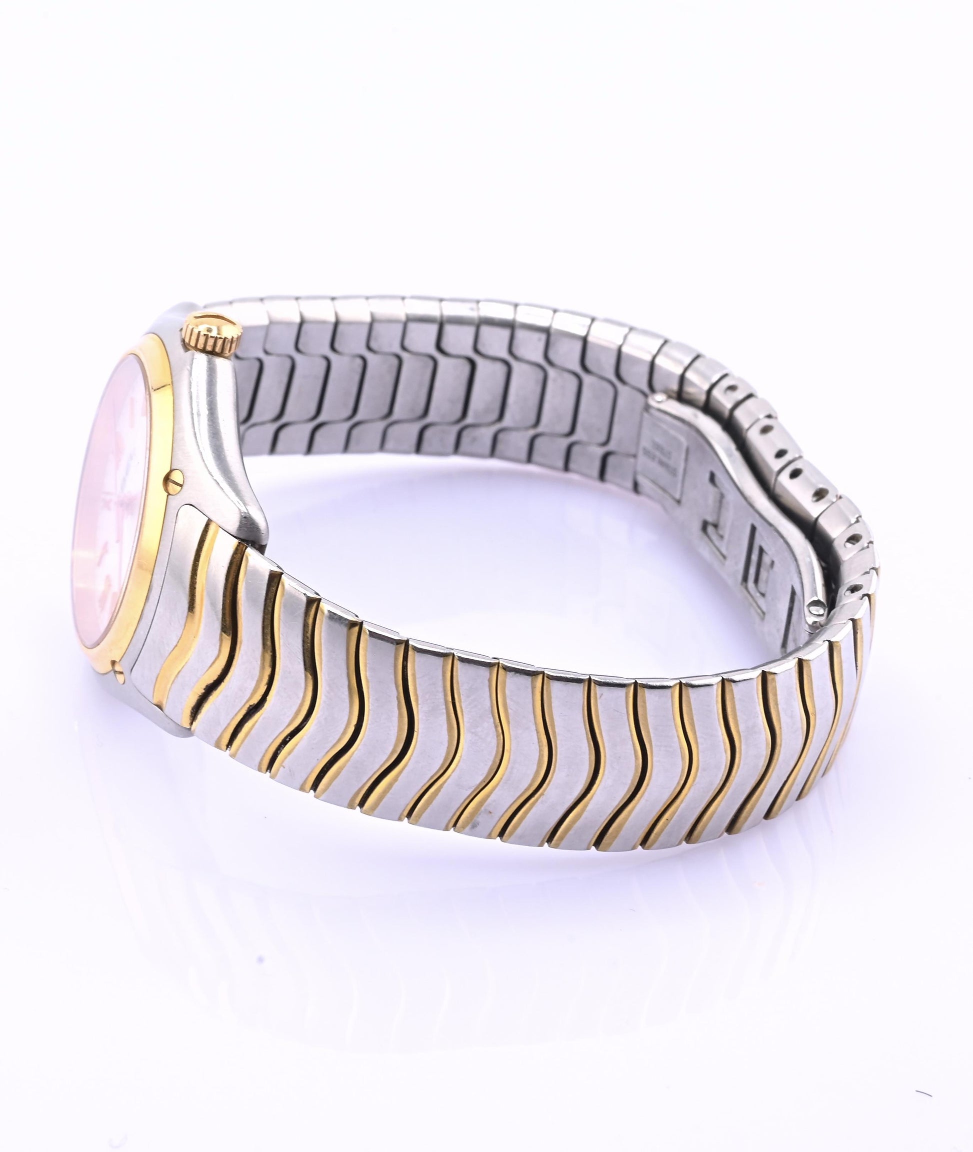 Ebel Classic Wave Ladies Watch – 18k Gold & Stainless Steel