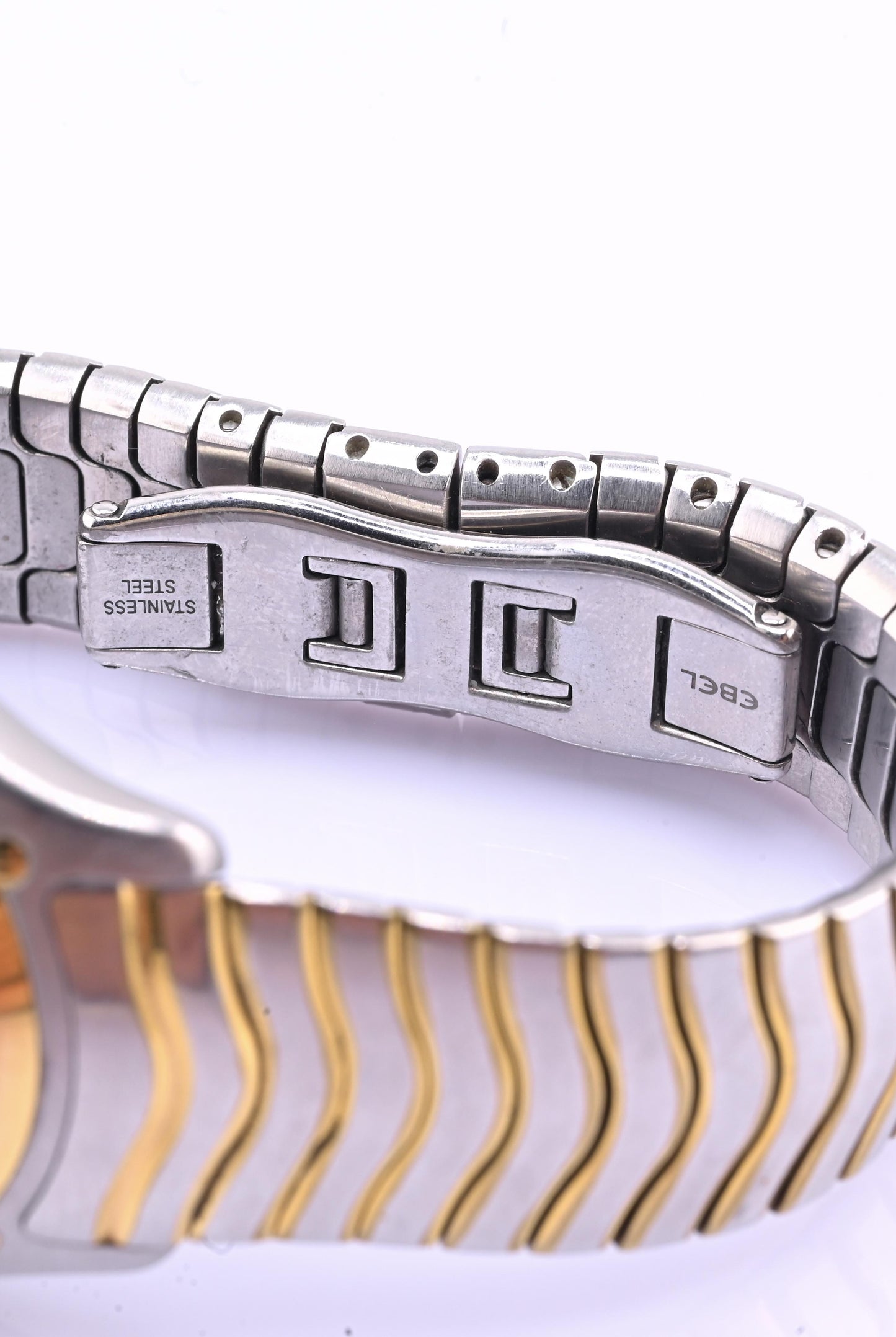 Ebel Classic Wave Ladies Watch – 18k Gold & Stainless Steel