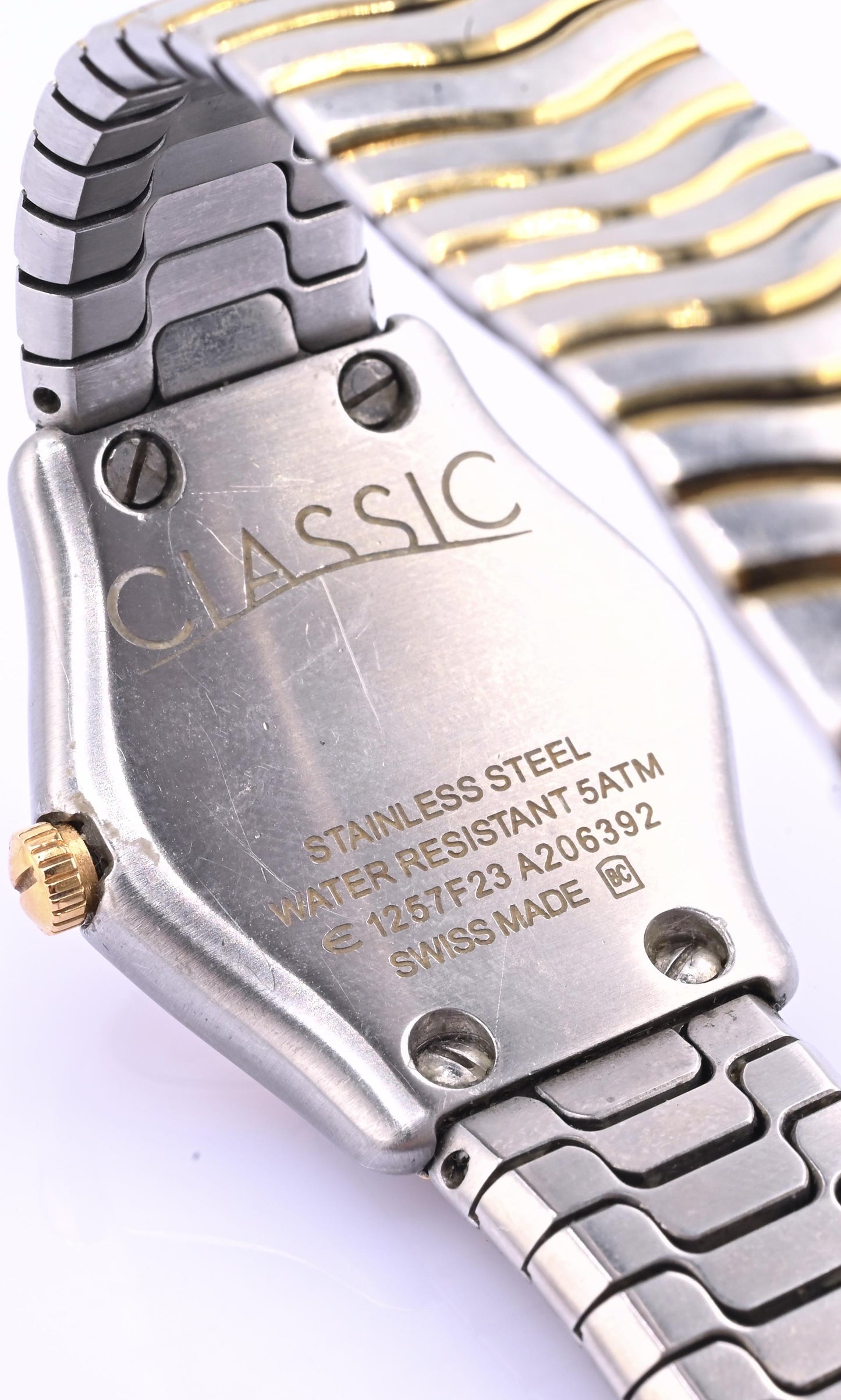 Ebel Classic Wave Ladies Watch – 18k Gold & Stainless Steel