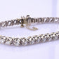 Fine 18k White Gold 4.00–5.00 Carat Diamond Tennis Bracelet 36 Natural Diamonds