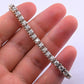 Fine 18k White Gold 4.00–5.00 Carat Diamond Tennis Bracelet 36 Natural Diamonds