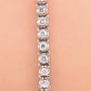 Fine 18k White Gold 4.00–5.00 Carat Diamond Tennis Bracelet 36 Natural Diamonds