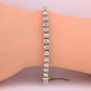 Fine 18k White Gold 4.00–5.00 Carat Diamond Tennis Bracelet 36 Natural Diamonds