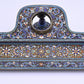 Imperial Russian Silver-Gilt and Cloisonné Enamel Inkwell