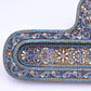 Imperial Russian Silver-Gilt and Cloisonné Enamel Inkwell