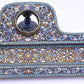 Imperial Russian Silver-Gilt and Cloisonné Enamel Inkwell