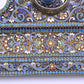 Imperial Russian Silver-Gilt and Cloisonné Enamel Inkwell