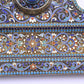 Imperial Russian Silver-Gilt and Cloisonné Enamel Inkwell
