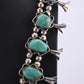 High-Grade Navajo Sterling Silver and Multi-Stone Turquoise Collar Necklace
