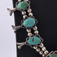 High-Grade Navajo Sterling Silver and Multi-Stone Turquoise Collar Necklace
