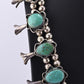 High-Grade Navajo Sterling Silver and Multi-Stone Turquoise Collar Necklace