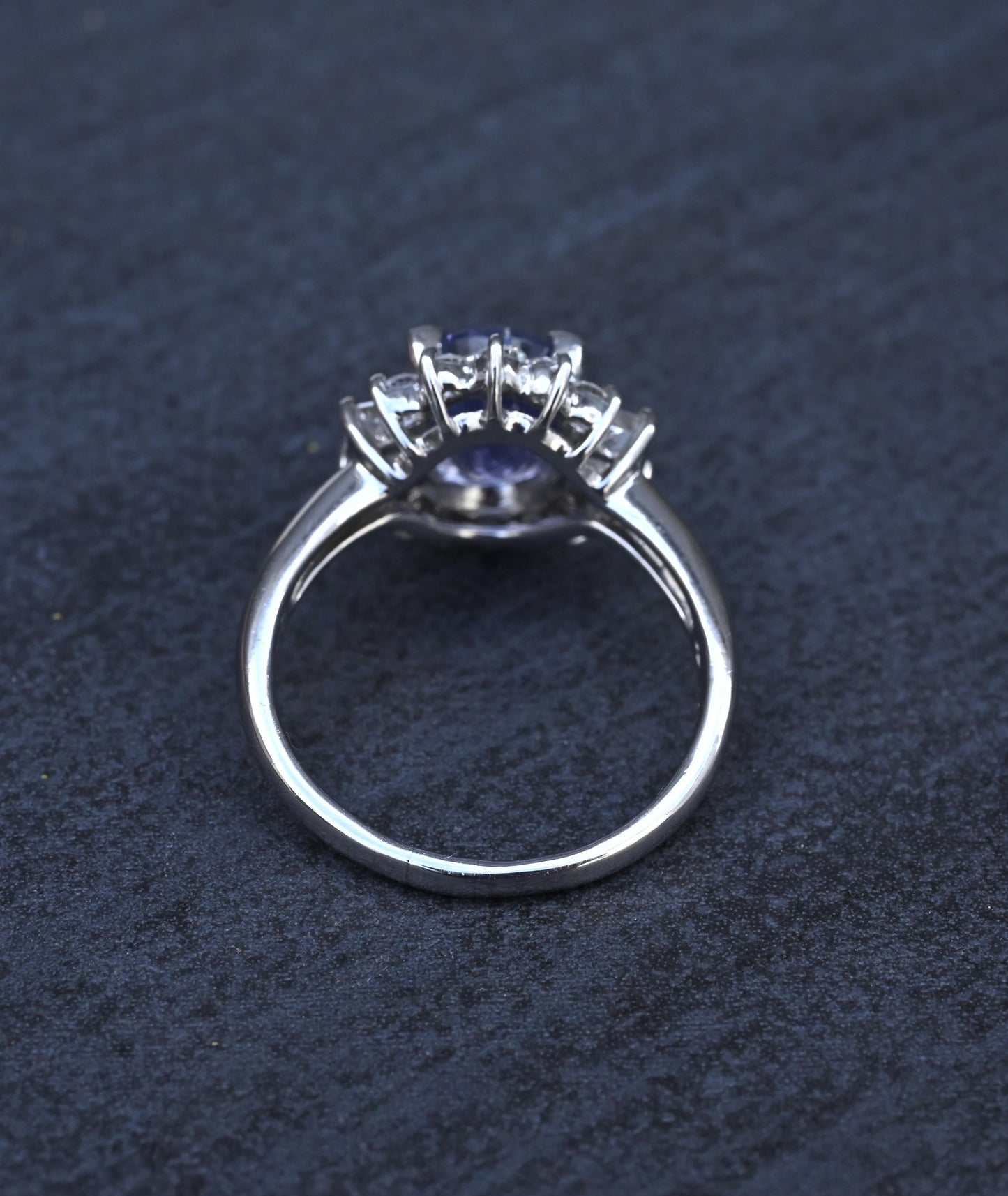 GIA Certified 3.26ct Color-Change Sapphire NO HEAT Diamond Platinum Halo Ring