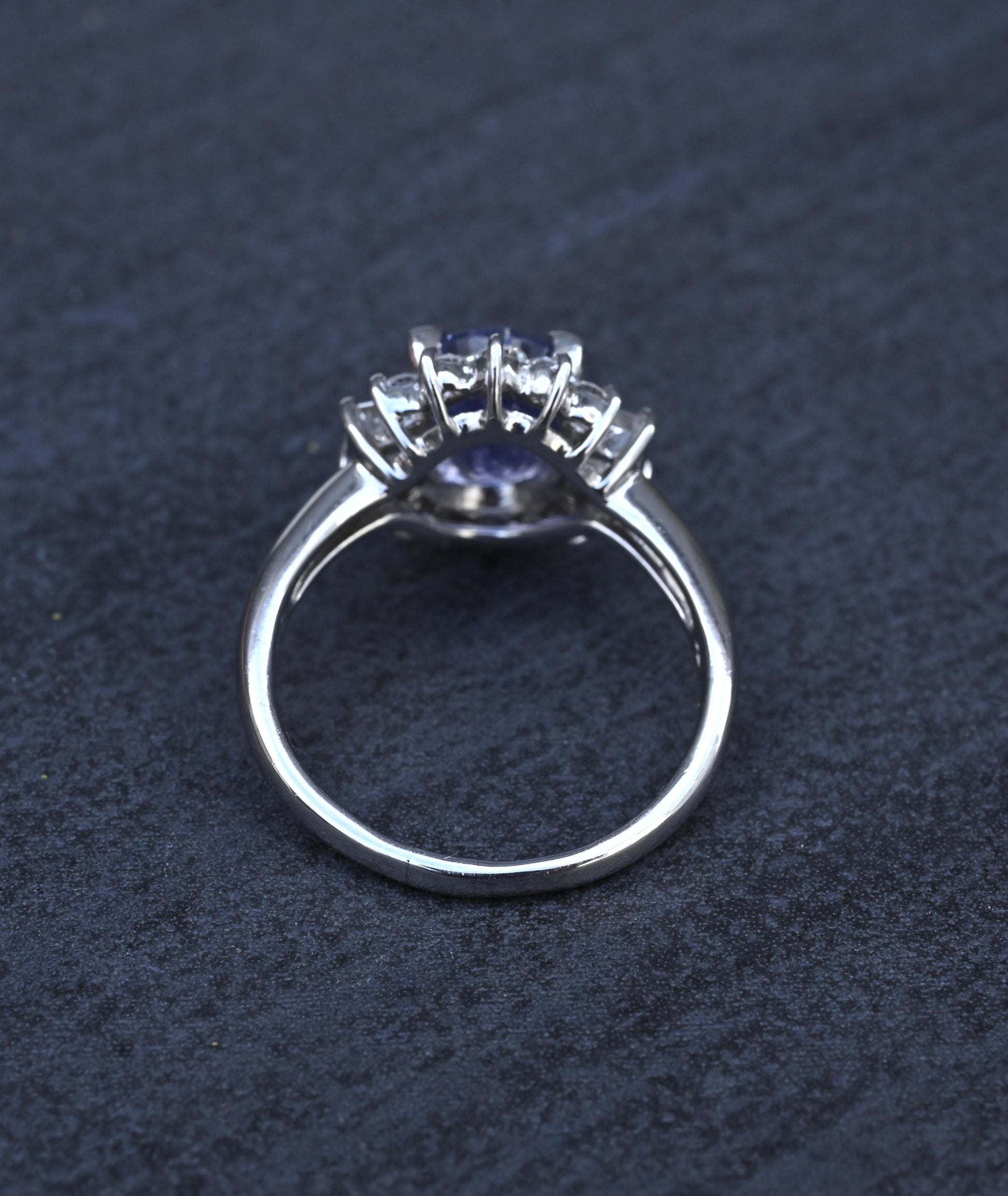 GIA Certified 3.26ct Color-Change Sapphire NO HEAT Diamond Platinum Halo Ring