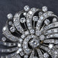 Estate Platinum & Diamond Masterpiece Brooch - 9.40 Carats - IGI Certified