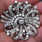 Estate Platinum & Diamond Masterpiece Brooch - 9.40 Carats - IGI Certified