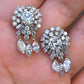 Gorgeous Diamond Dangle Earrings 14k White Gold GIA & IGI Certified 7.50 Carats