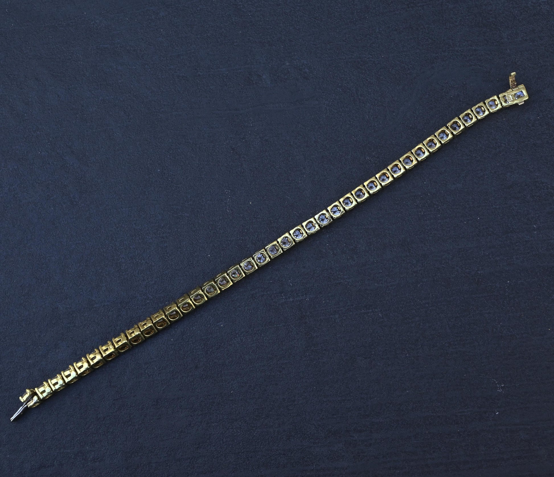 Black, Starr & Frost 8.80ctw Diamond Tennis Bracelet in 18K Yellow Gold