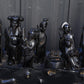Massive Chinese Carved "Cherry Amber" Bakelite Immortal Scene 7600 Grams!