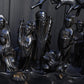Massive Chinese Carved "Cherry Amber" Bakelite Immortal Scene 7600 Grams!