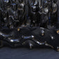 Massive Chinese Carved "Cherry Amber" Bakelite Immortal Scene 7600 Grams!