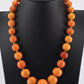 Antique Baltic Butterscotch Amber Graduated Bead Necklace - 48.53g - 19"
