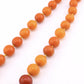 Antique Baltic Butterscotch Amber Graduated Bead Necklace - 48.53g - 19"