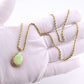 IGI Certified 6.00 TCW Natural Opal & Diamond Halo Necklace in 14K Yellow Gold