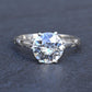 GIA 1.60ct Art Deco Diamond Platinum Engagement Ring, Circa 1920, VS2 J Color