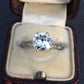 GIA 1.60ct Art Deco Diamond Platinum Engagement Ring, Circa 1920, VS2 J Color