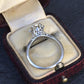 GIA 1.60ct Art Deco Diamond Platinum Engagement Ring, Circa 1920, VS2 J Color
