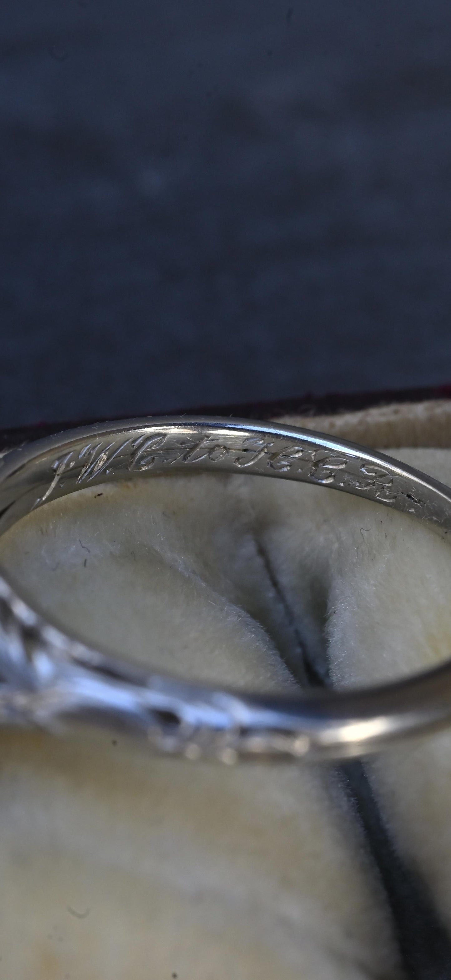 GIA 1.60ct Art Deco Diamond Platinum Engagement Ring, Circa 1920, VS2 J Color