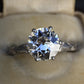 GIA 1.60ct Art Deco Diamond Platinum Engagement Ring, Circa 1920, VS2 J Color