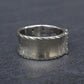 Art Deco .90ctw Old European Diamond Ring 14K White Gold IGI Certified 7.62g
