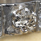Art Deco .90ctw Old European Diamond Ring 14K White Gold IGI Certified 7.62g
