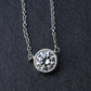 Tiffany & Co. .59ct F VVS2 Diamonds By The Yard Necklace Platinum Serialized