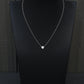 Tiffany & Co. .59ct F VVS2 Diamonds By The Yard Necklace Platinum Serialized