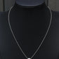 Tiffany & Co. .59ct F VVS2 Diamonds By The Yard Necklace Platinum Serialized