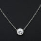 Tiffany & Co. .59ct F VVS2 Diamonds By The Yard Necklace Platinum Serialized