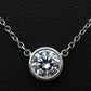 Tiffany & Co. .59ct F VVS2 Diamonds By The Yard Necklace Platinum Serialized